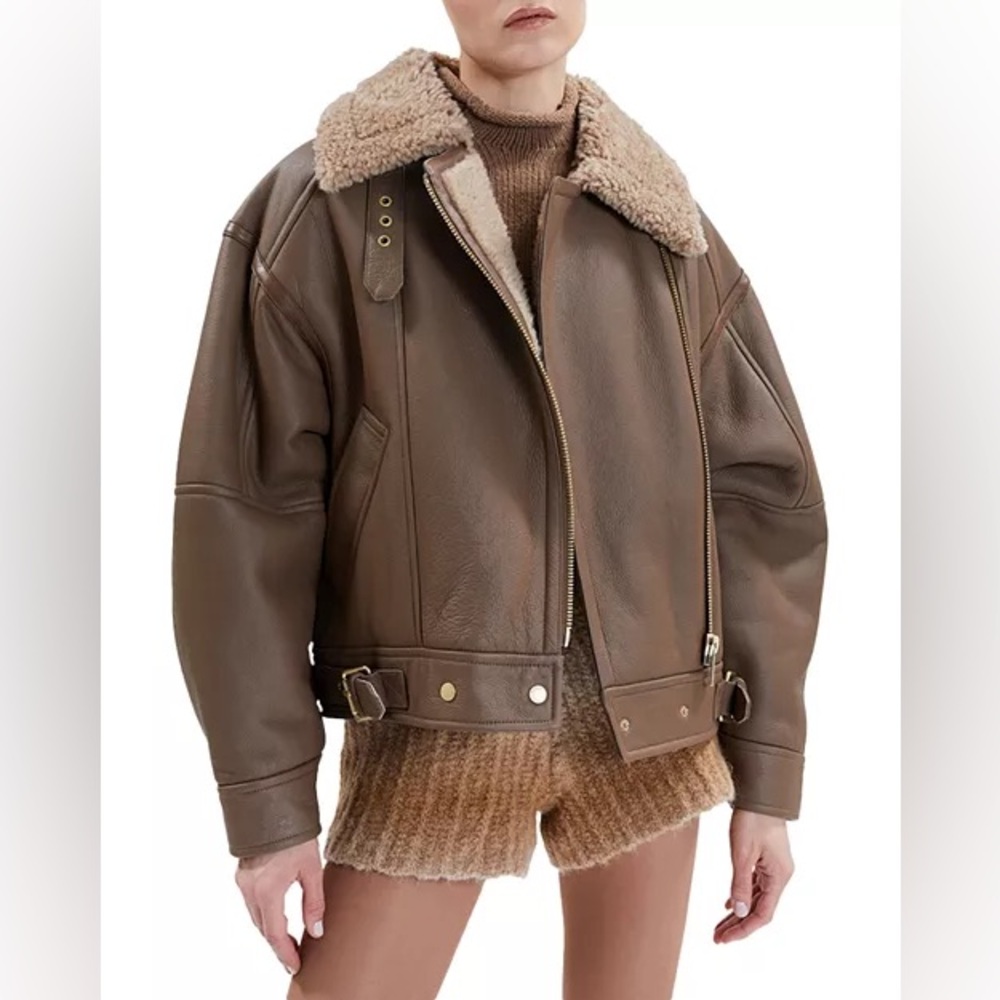 Nicole Benisti Sienna Shearling Jacket